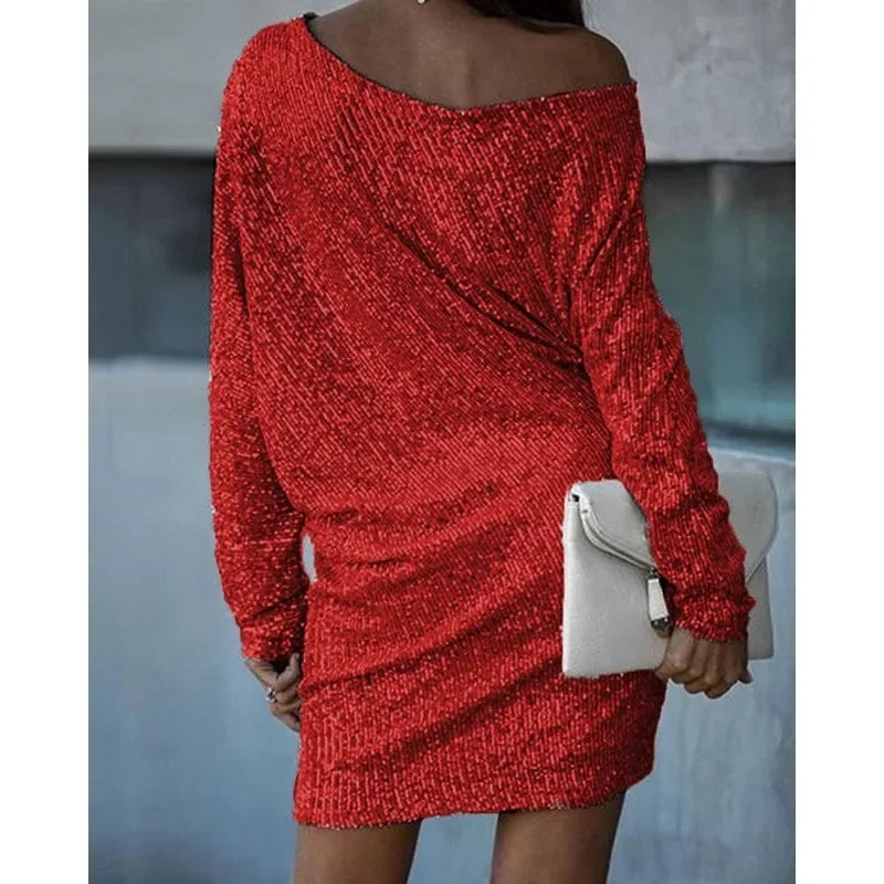 Valantomode | Women’s Sequin Dress for Glamorous Evening Events