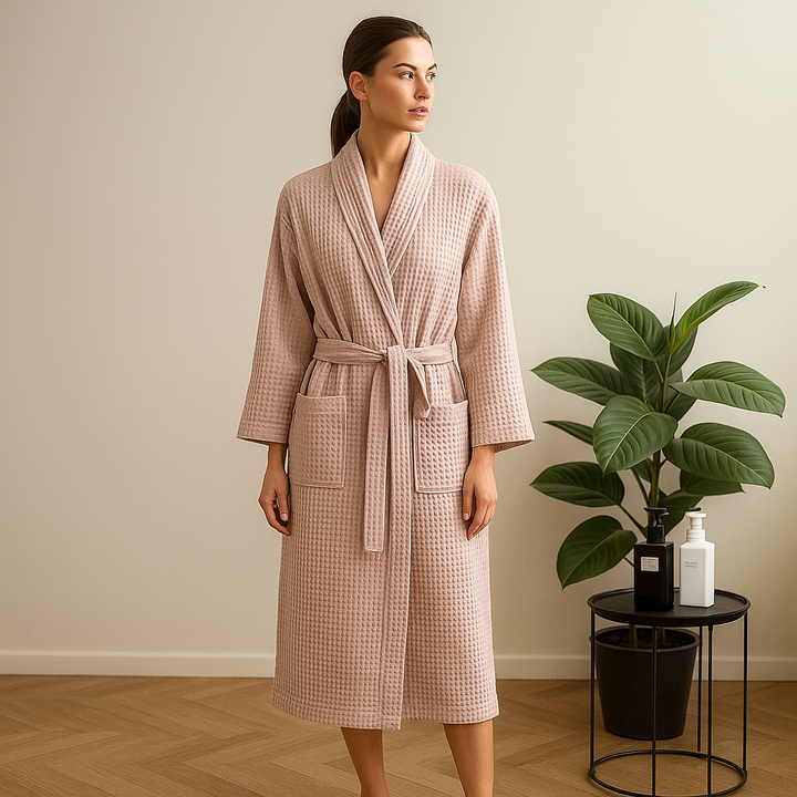 Valantomode | Luxurious Cotton Bathrobe for Cozy Relaxation at Home