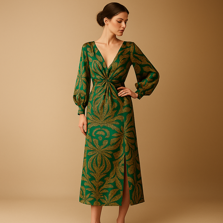 Valantomode | Chic Bohemian Maxi Dress for Effortless Summer Style