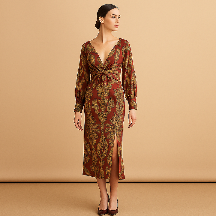 Valantomode | Chic Bohemian Maxi Dress for Effortless Summer Style