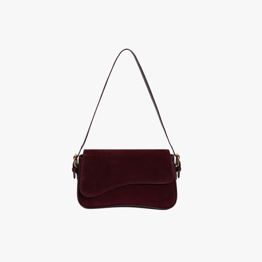 Valantomode | The ‘Aurelius’ Olivia Textural Garrison – Women's Premium Suede Crossbody Bag