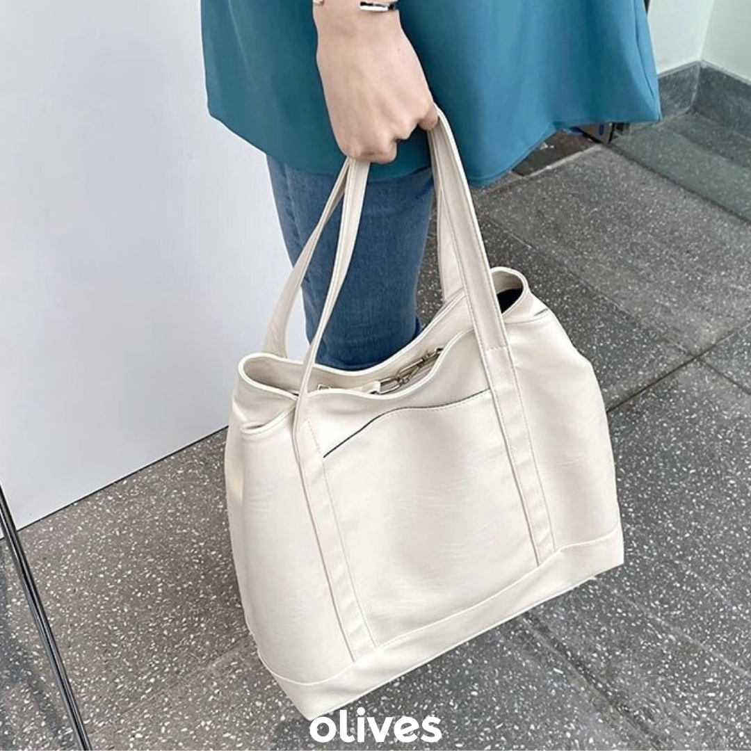 Valantomode | The ‘Aurelius’ Fluid Tote – Veridian Grace & Kinetic Command