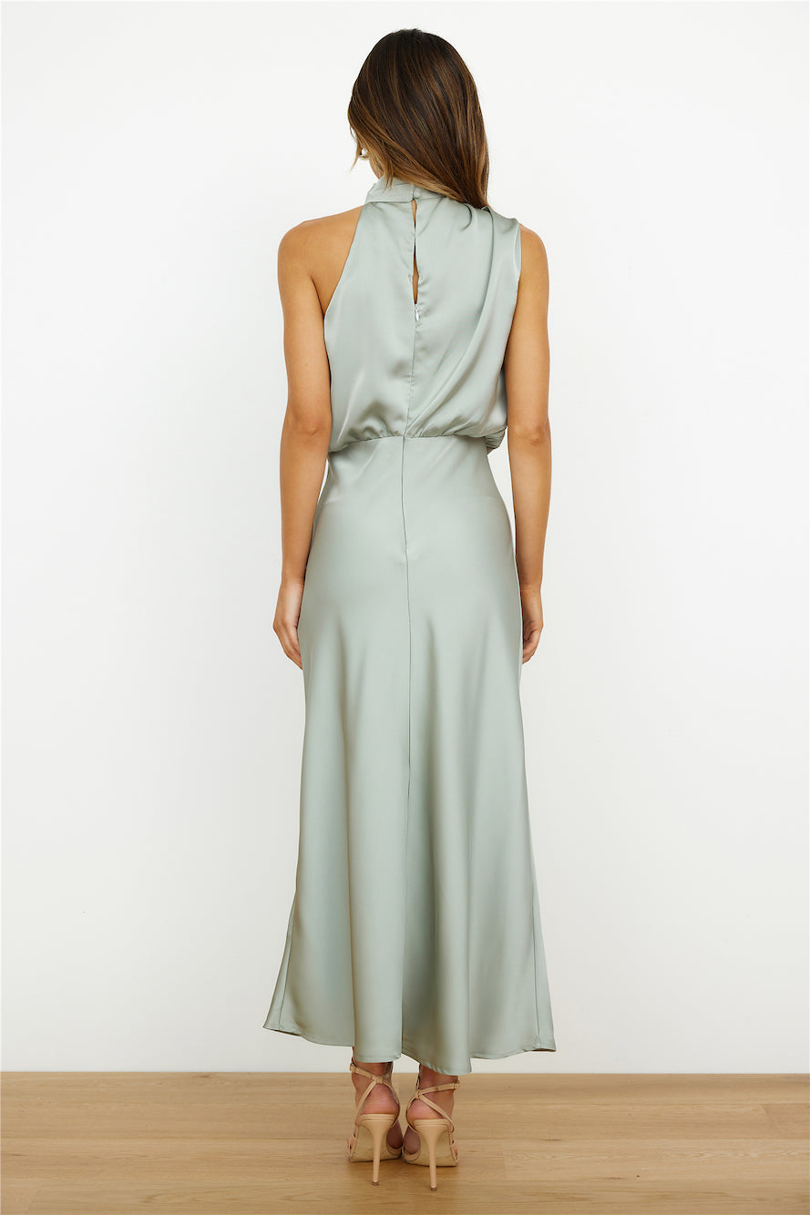 Valantomode | Elegant Draped Cowl Neck Maxi Dress for Effortless Style