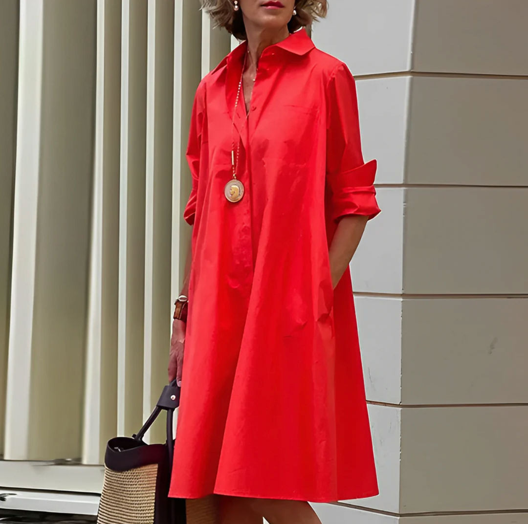 Valantomode | Chic Polo Dress for Effortless Spring Fashion
