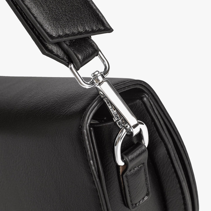 Valantomode | The Lunar Orbital Garrison – Women's Premium Geometric Half-Moon Crossbody Bag