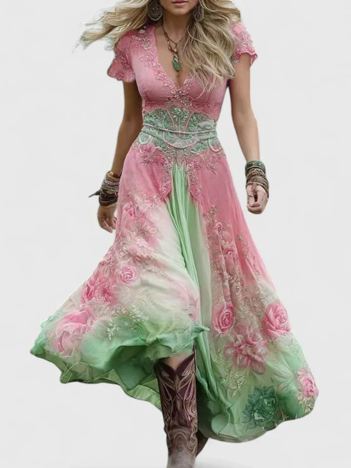 Valantomode | Chic Long Maxi Dress Perfect for Summer Events