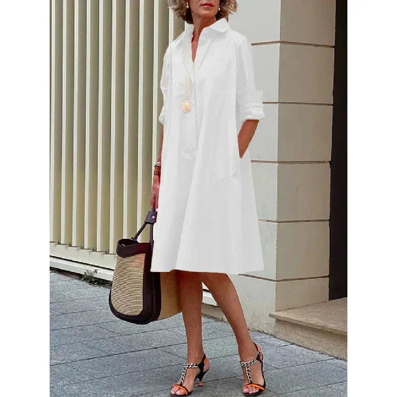 Valantomode | Chic Polo Dress for Effortless Spring Fashion