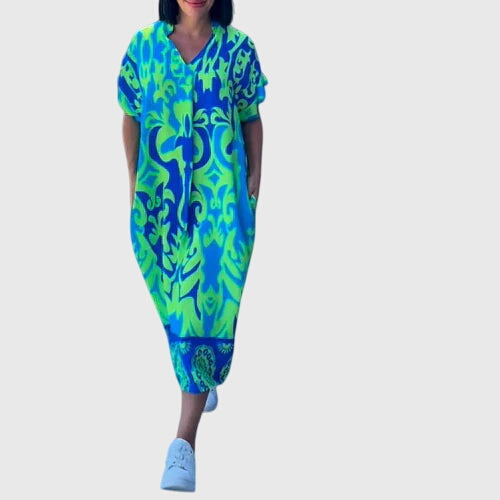 Valantomode | Chic Summer Dress Perfect for Outdoor Gatherings