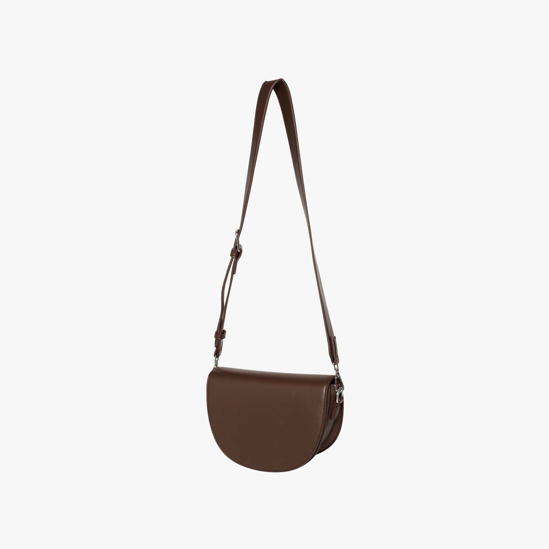 Valantomode | The Lunar Orbital Garrison – Women's Premium Geometric Half-Moon Crossbody Bag