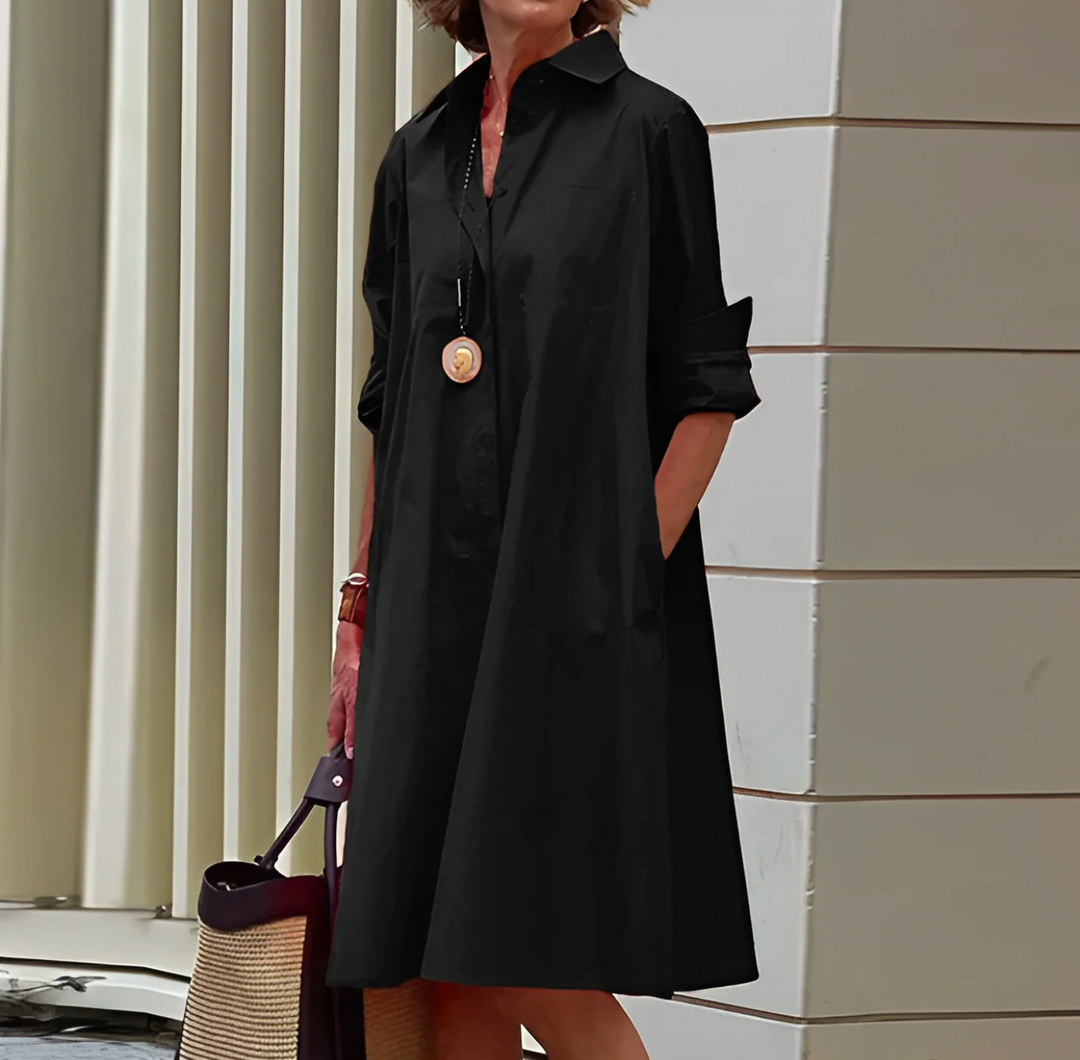 Valantomode | Chic Polo Dress for Effortless Spring Fashion