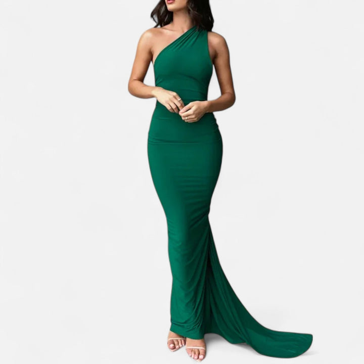 Valantomode  | Women’s Backless Scarf-Tie Evening Dress