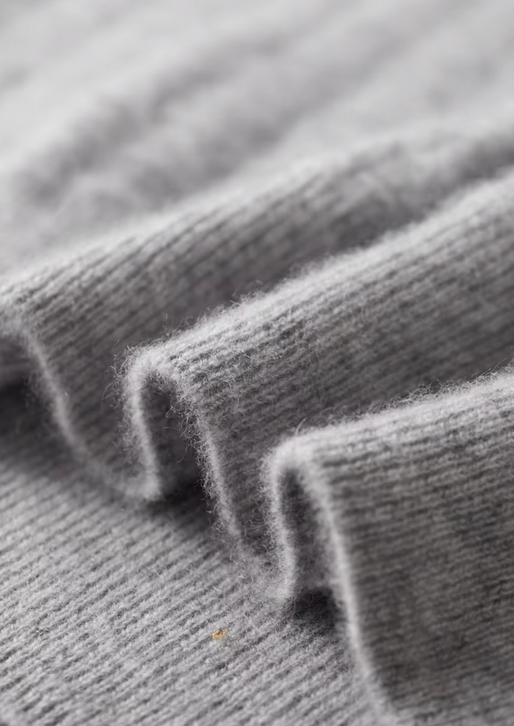 Valantomode | Men’s Textured Mockneck Knit – Geometric Presence & Tactical Elegance