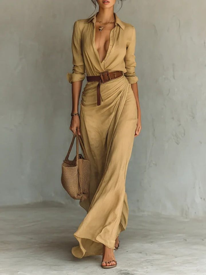 Valantomode | Chic Wrap Dress for Effortless Everyday Elegance