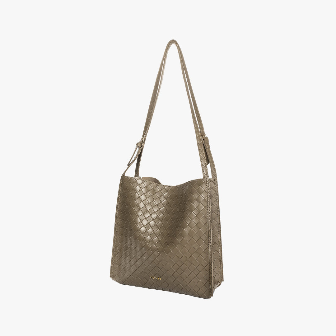 Valantomode | The ‘Aurelius’ Veridian Sovereign Monolith – Women's Premium Vegan Leather Executive Tote