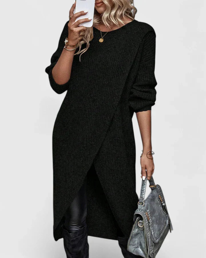 Valantomode | Chic Sweater Dress for Effortless Fall Fashion