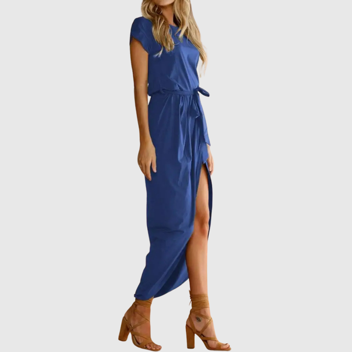 Valantomode | Stylish Casual Midi Dress Perfect for Everyday Wear