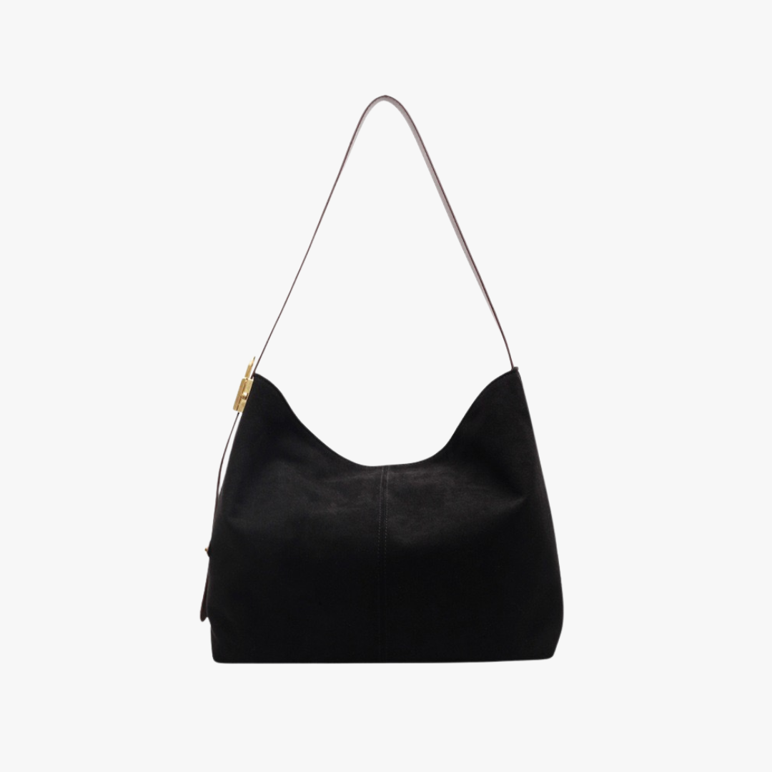 Valantomode | Velvet Sovereign Garrison – Premium Vegan Suede Large Executive Tote & Shoulder Bag