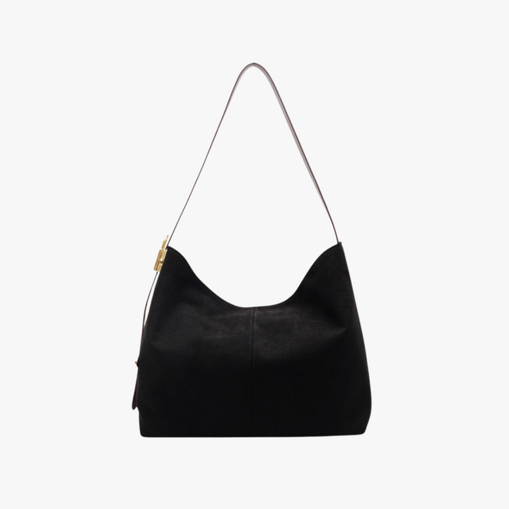 Valantomode | Velvet Sovereign Garrison – Premium Vegan Suede Large Executive Tote & Shoulder Bag
