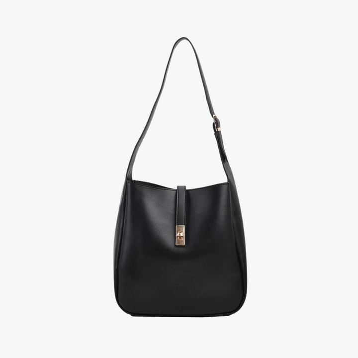 Valantomode | The Bea Vault Crossbody – Women's Premium Vegan Leather Turn-Lock Box Bag