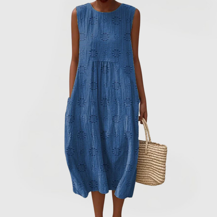 Valantomode | Stylish Dress with Pockets Perfect for Casual Outings