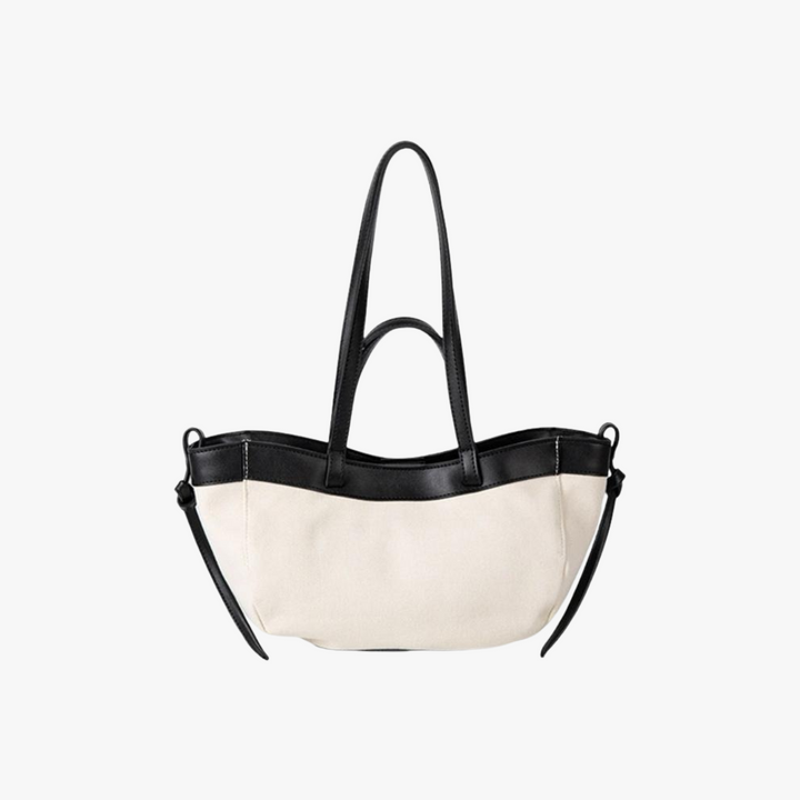 Valantomode | Odyssey Horizon Garrison – Premium Textured Canvas & Vegan Leather Structured Tote