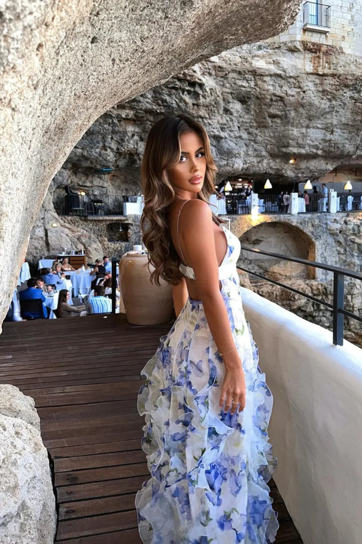 Valantomode | Stunning Maxi Dress for Women Attending Weddings