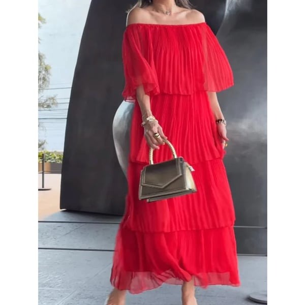 Valantomode | Dress - Layered Breeze Design