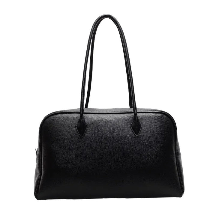 Valantomode | Aura Bowling Courier – Premium Soft Leather-Feel Large Commuter Shoulder Bag
