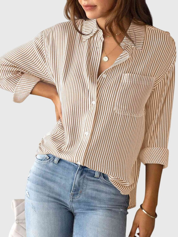 Valantomode | Shirt with Collared Neck Design