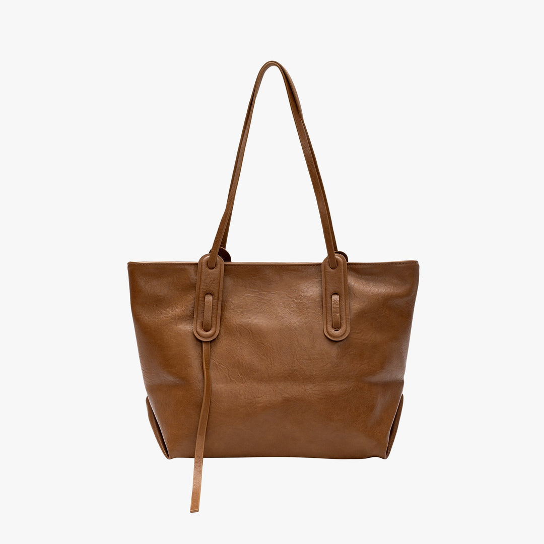 Valantomode | Aspen Horizon Tote – Premium Vegan Leather Large Professional Shoulder Bag