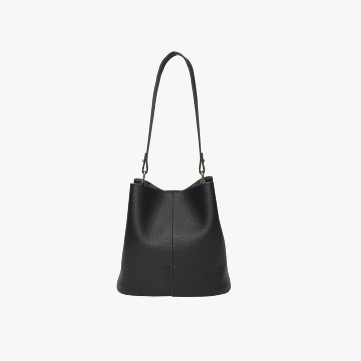 Valantomode | The Veridian Cylinder Garrison – Women's Premium Vegan Leather Bucket Bag