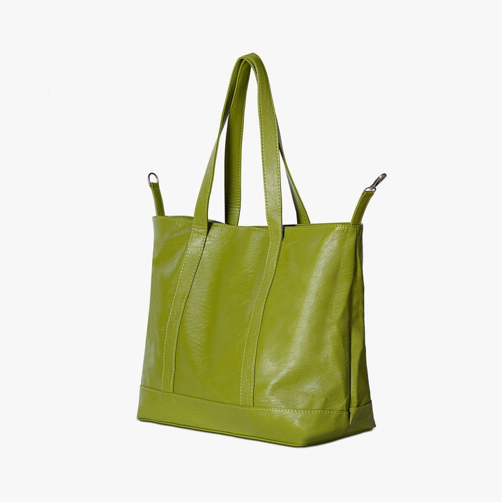 Valantomode | The ‘Aurelius’ Fluid Tote – Veridian Grace & Kinetic Command