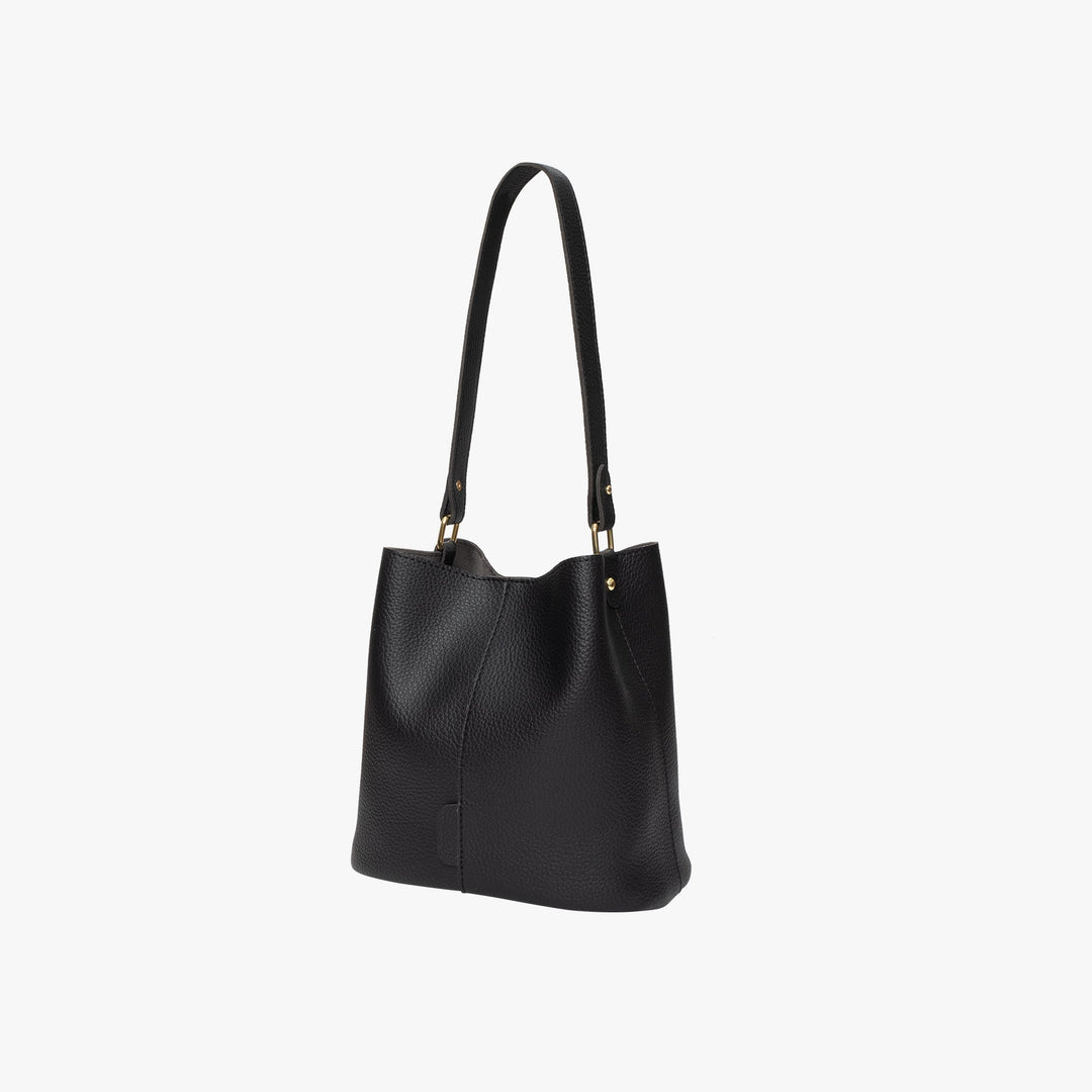 Valantomode | The Veridian Cylinder Garrison – Women's Premium Vegan Leather Bucket Bag