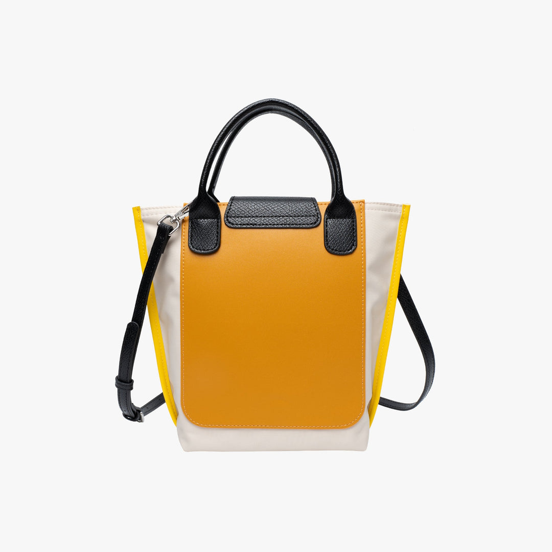 Valantomode | Nimbus Midi Garrison – Upcycled Nylon & Vegan Leather 2-in-1 Tech Tote
