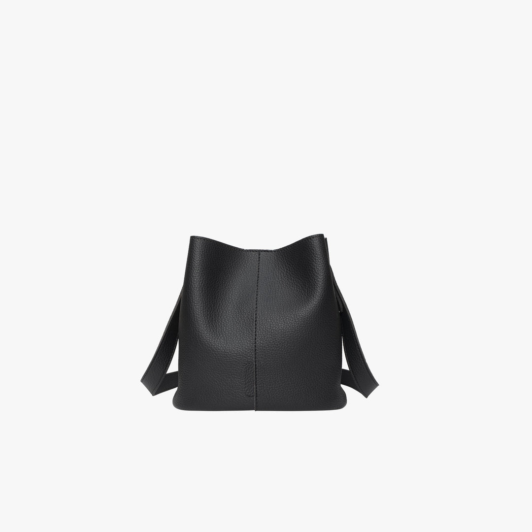 Valantomode | The Veridian Cylinder Garrison – Women's Premium Vegan Leather Bucket Bag