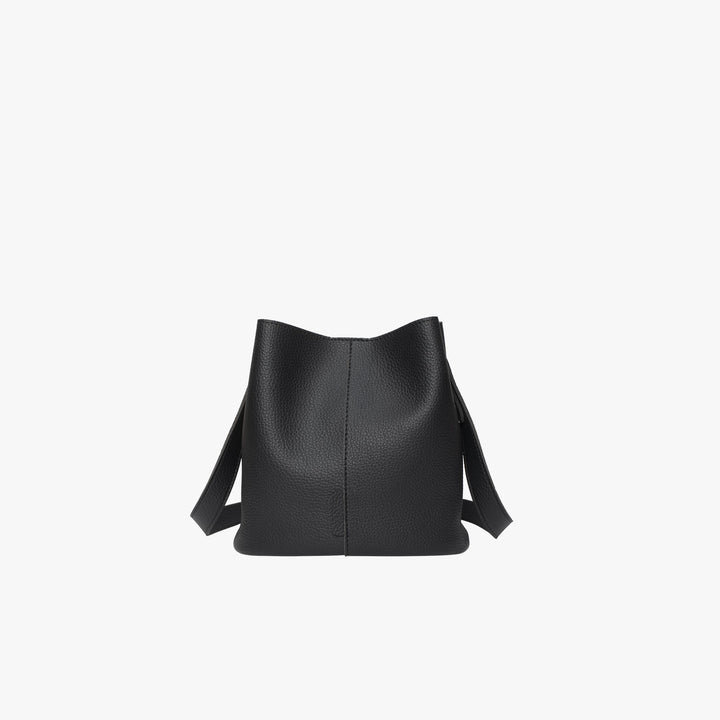 Valantomode | The Veridian Cylinder Garrison – Women's Premium Vegan Leather Bucket Bag
