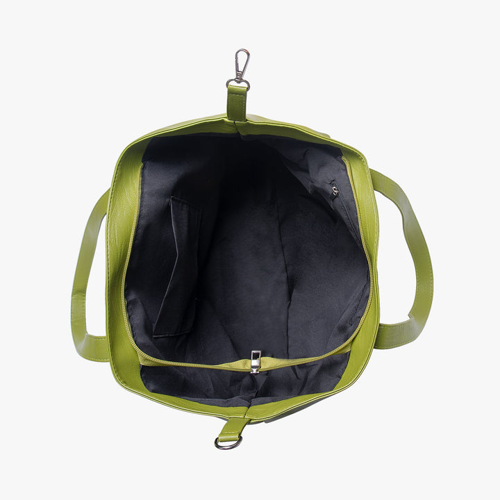 Valantomode | The ‘Aurelius’ Fluid Tote – Veridian Grace & Kinetic Command