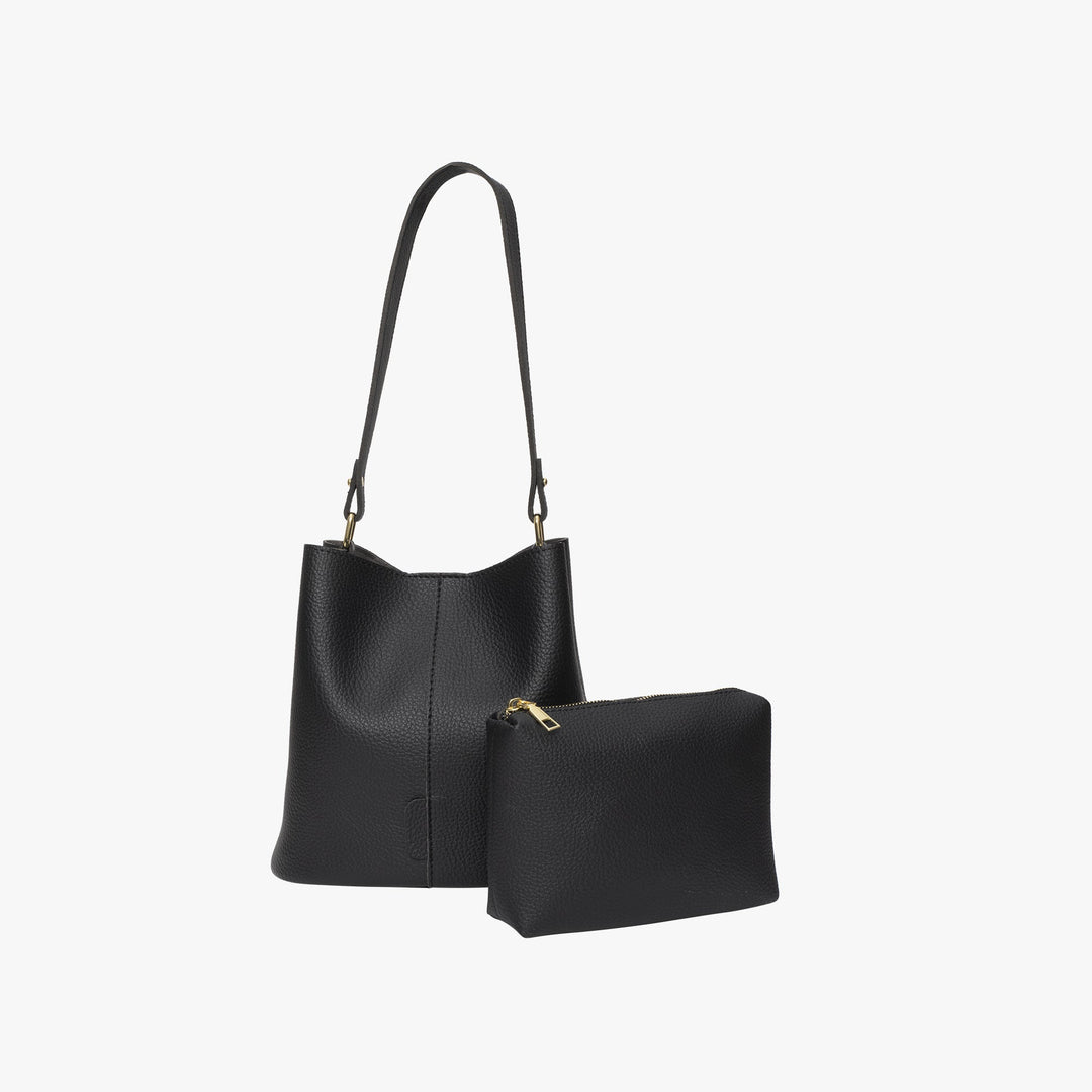 Valantomode | The Veridian Cylinder Garrison – Women's Premium Vegan Leather Bucket Bag