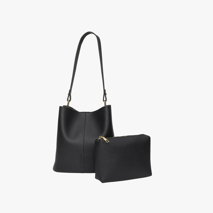 Valantomode | The Veridian Cylinder Garrison – Women's Premium Vegan Leather Bucket Bag