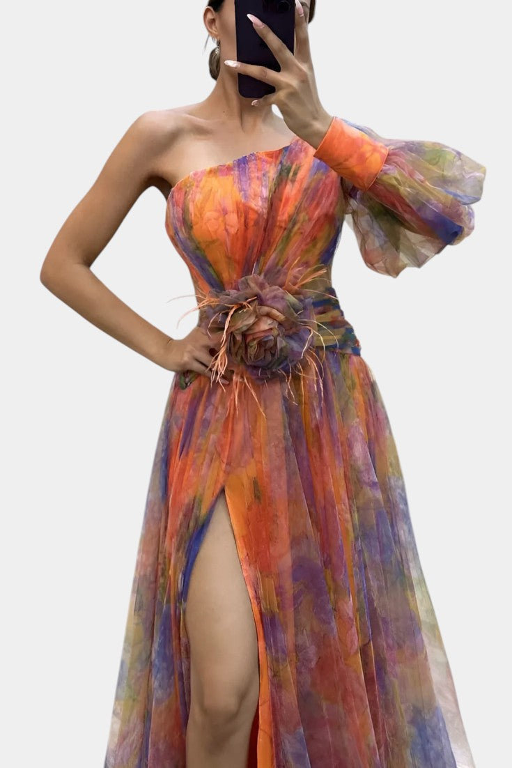 Valantomode | Chic Long Dress for Stylish Events and Gatherings