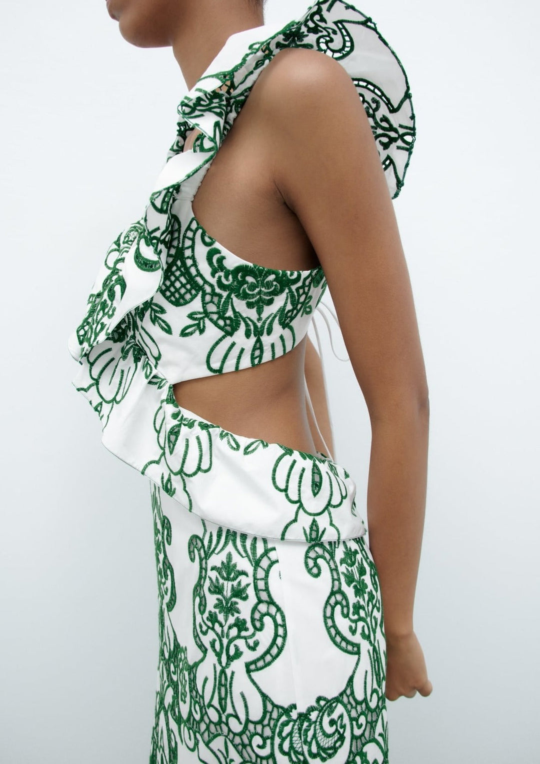 Valantomode | Chic Open Back Maxi Dress for Effortless Elegance