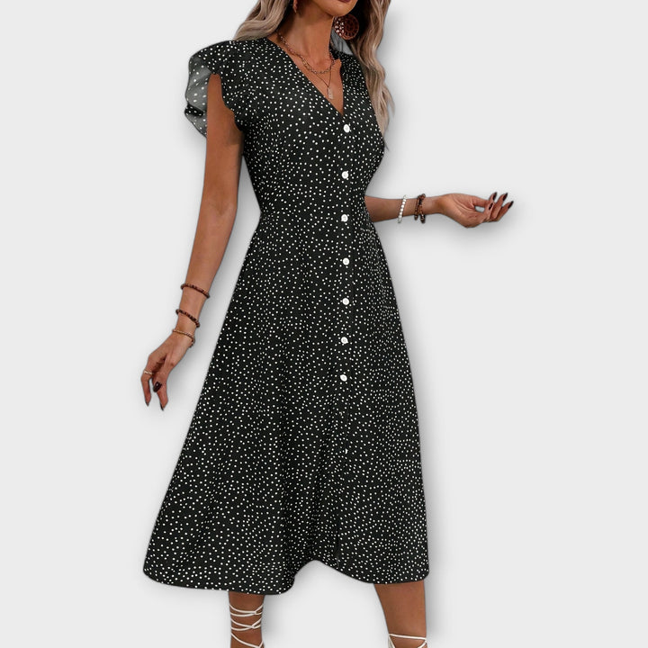 Valantomode | A-Line Dress Perfect for Elegant Evening Events
