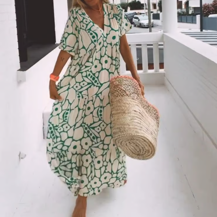 Valantomode | Stylish Floral Summer Dress Perfect for Every Occasion
