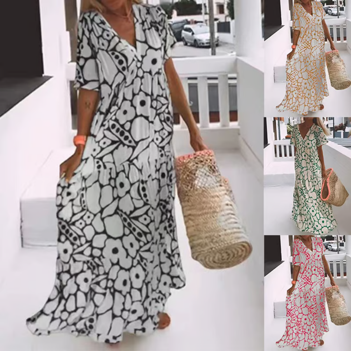 Valantomode | Stylish Floral Summer Dress Perfect for Every Occasion