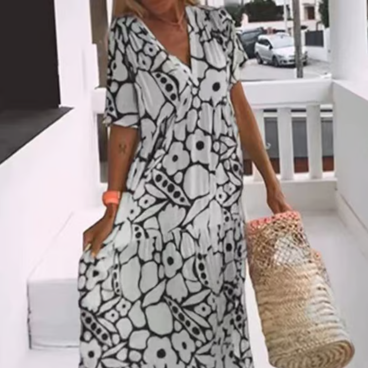 Valantomode | Stylish Floral Summer Dress Perfect for Every Occasion