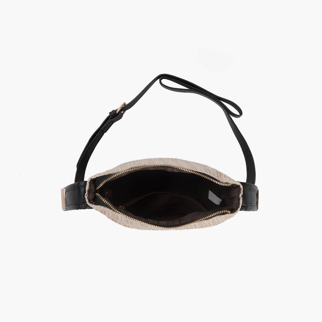 Valantomode | The ‘Aurelius’ Poppy Micro-Monolith – Women's Premium Mini Artisanal Straw Crossbody