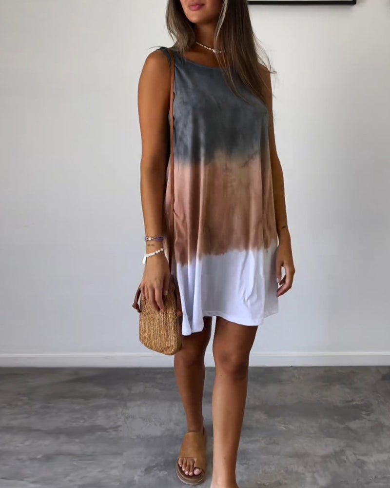 Valantomode | Dress with Gradient Style