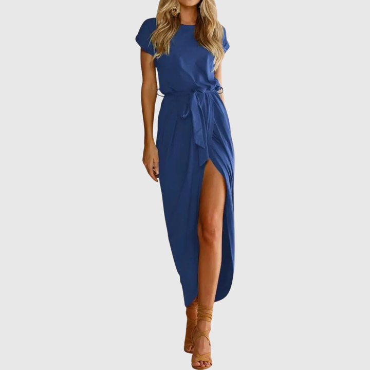 Valantomode | Stylish Casual Midi Dress Perfect for Everyday Wear