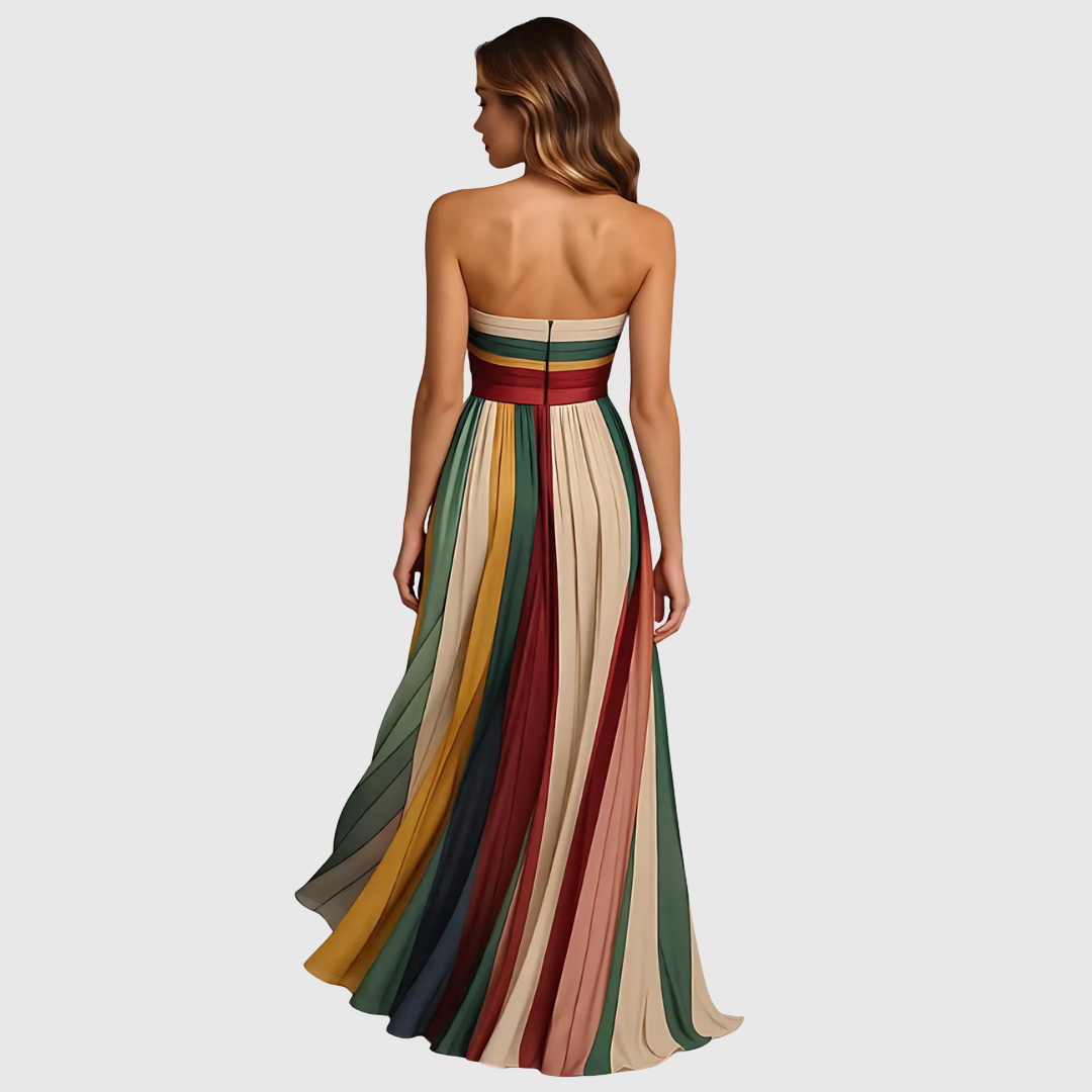 Valantomode | Stylish Long Dress with Sophisticated Elegance for Women