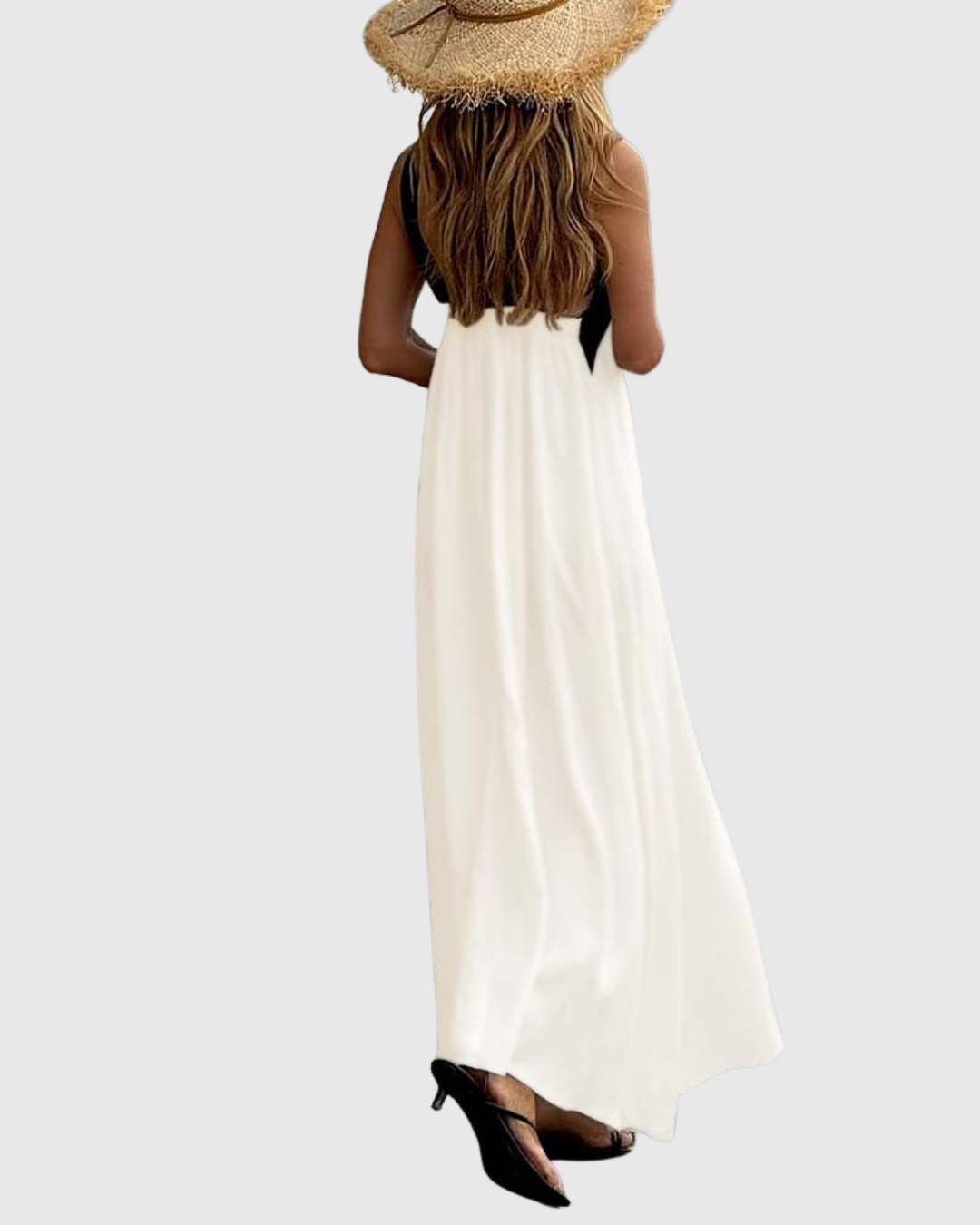 Valantomode | Chic Cross-Neck Dress for Stylish Summer Outings